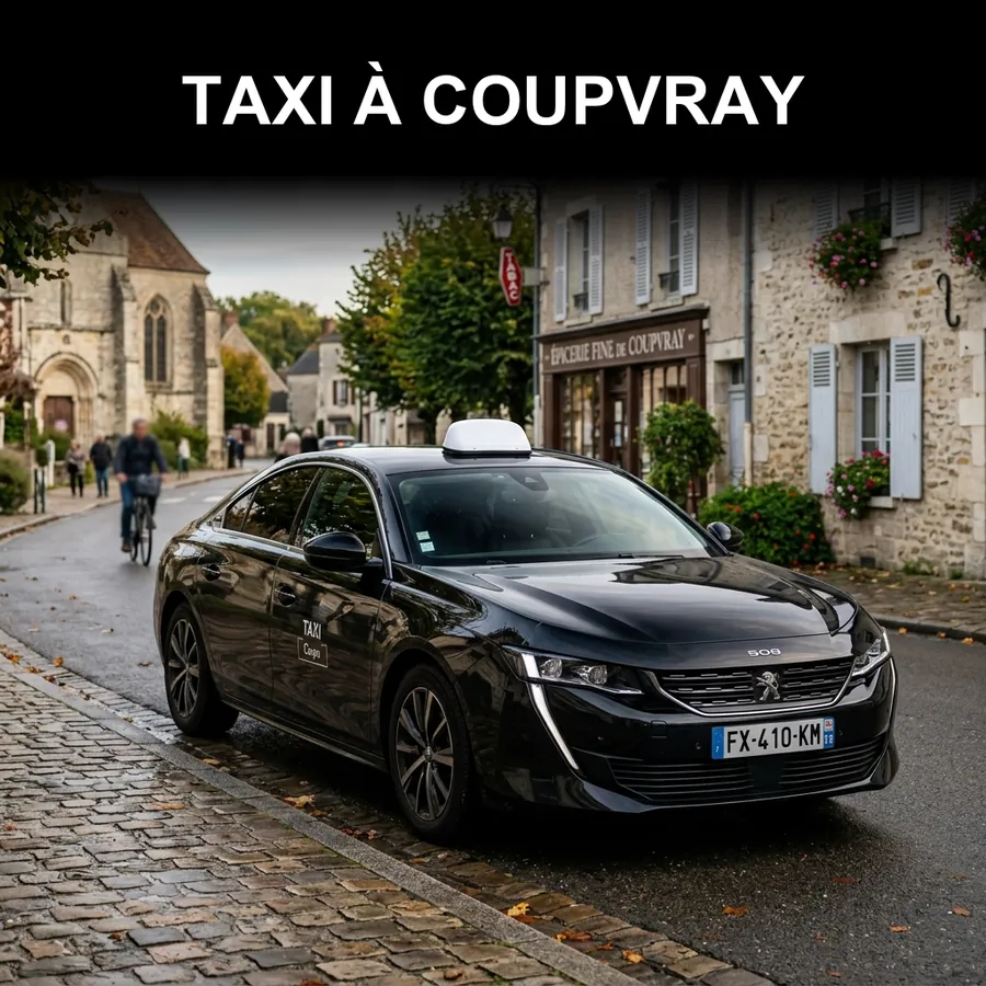 Taxi Coupvray – transfert local vers Disneyland Paris, CDG et Orly depuis Coupvray (77700)