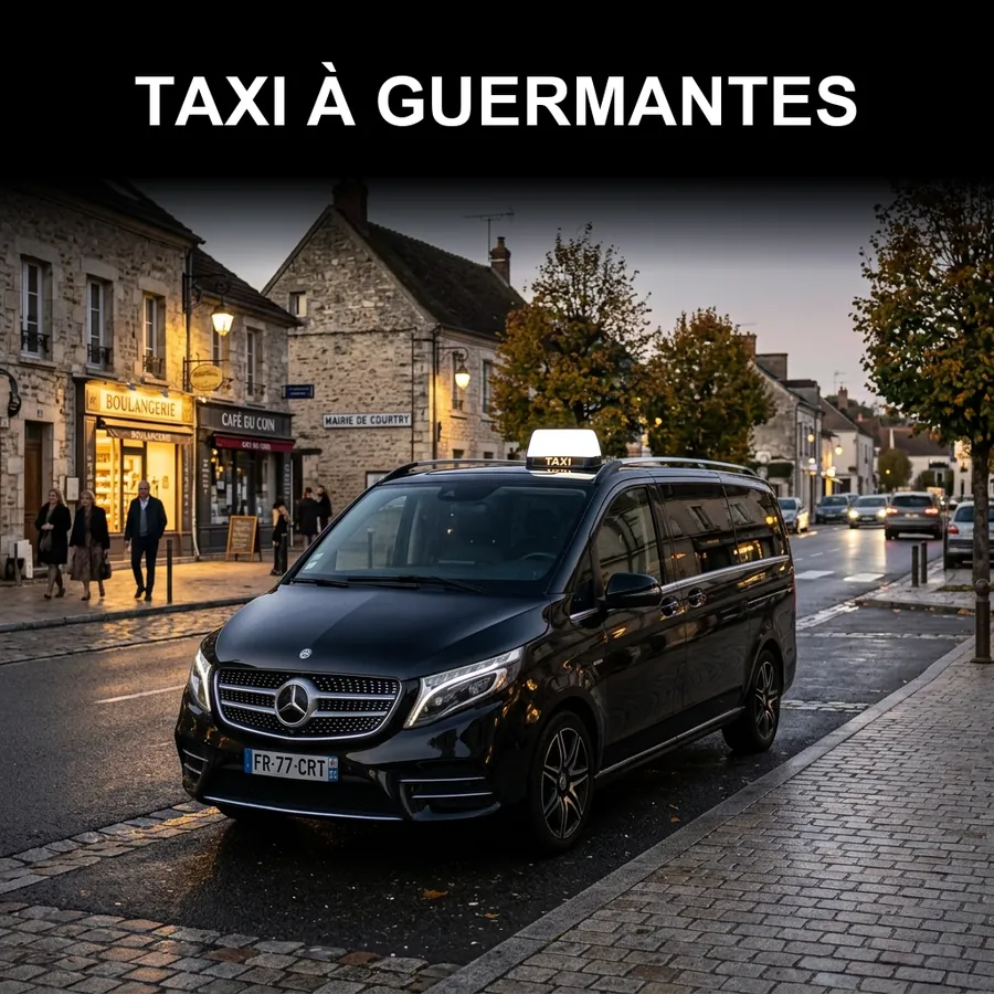 Taxi Guermantes – chauffeur privé vers Disneyland Paris et aéroports depuis Guermantes (77600)