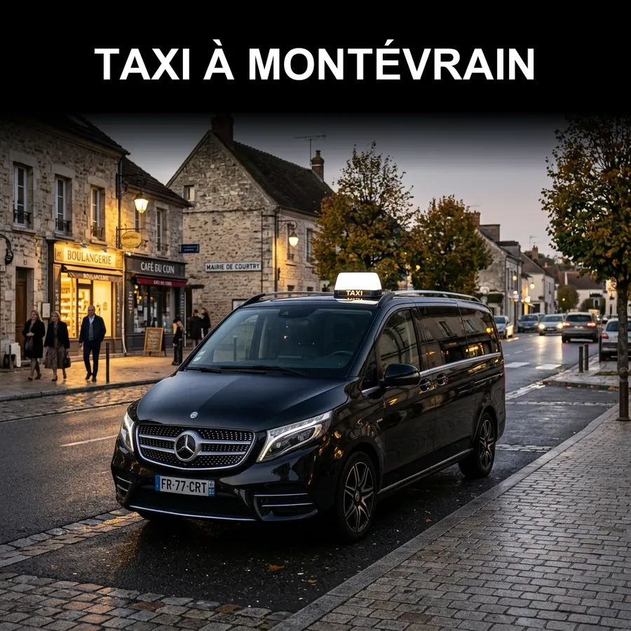 Taxi Montévrain – VTC vers Disneyland Paris, CDG et Orly depuis Montévrain (77144)
