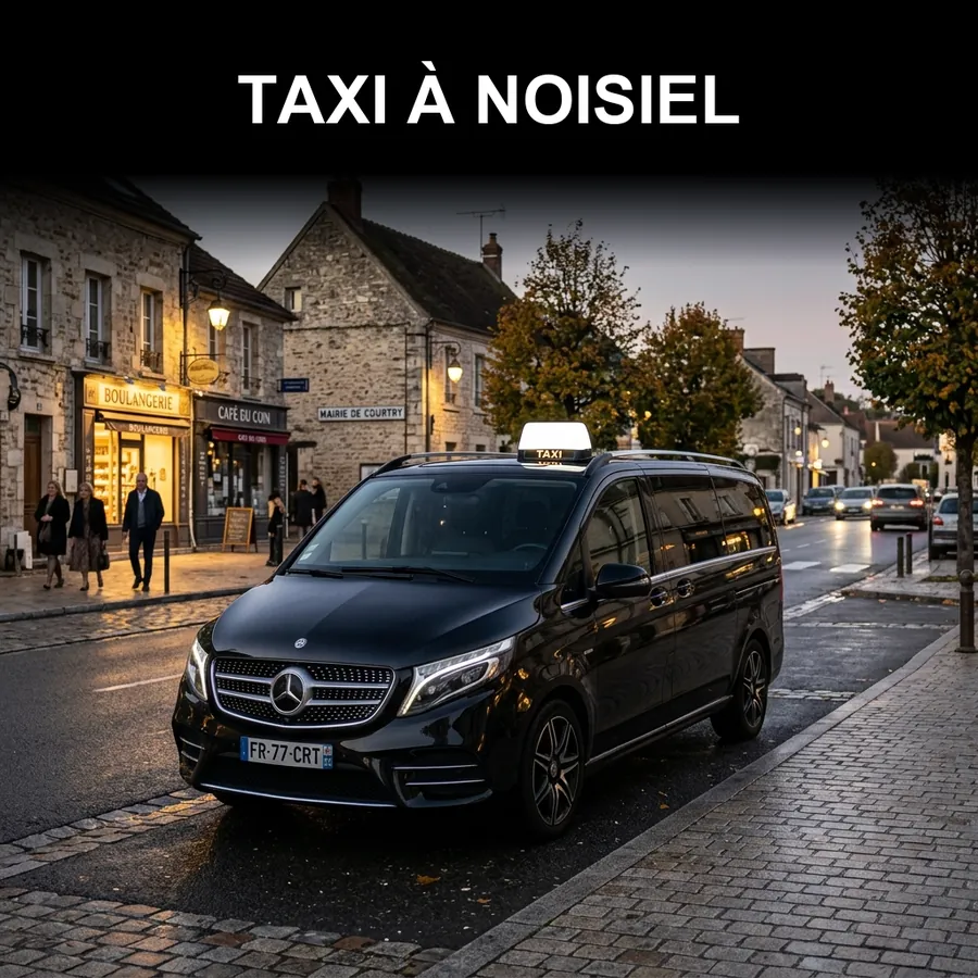 Taxi Noisiel – chauffeur privé vers Disneyland Paris, CDG et Orly depuis Noisiel (77186)