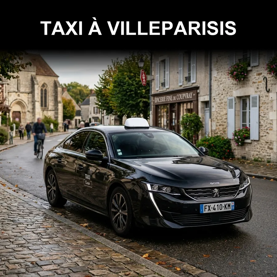 Taxi Villeparisis – chauffeur privé vers Disneyland Paris, CDG et Orly depuis Villeparisis (77270)
